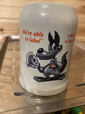 Beer Stein With Wolf  we re Able To Label  