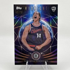 2025-26 Topps Midnight Yanic Konan-Niederhauser /75 #MF-30 Moonfall Rookie RC