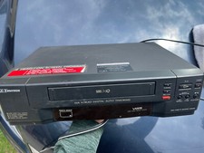 Emerson VCR4003A VCR 4 Head VHS HQ Video Cassette Player Recorder -Tested