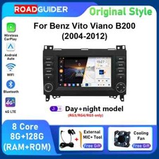 For Mercedes Benz Viano Vito B200 Android Car Stereo Radio CarPlay Player Screen