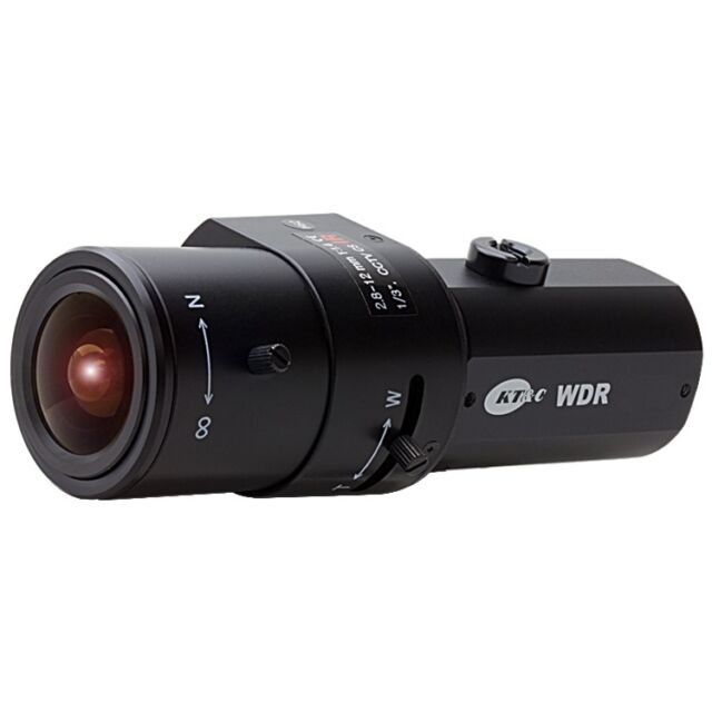 KT/&C KPC-V190NUWX In//Outdoor Bullet Camera 750 TVL SONY 960H EX-View 2-DNR 3.6mm