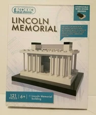 2017 BLOKKO--LINCOLN MEMORIAL--121 PIECES--COMPATIBLE WITH OTHER BRANDS--NEW