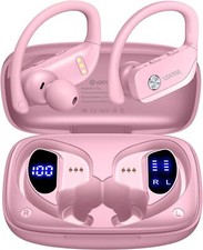 VEATOOL T16 True Wireless Earbuds with Ear hooks 5.0 HiFi Dual LED Display Sport