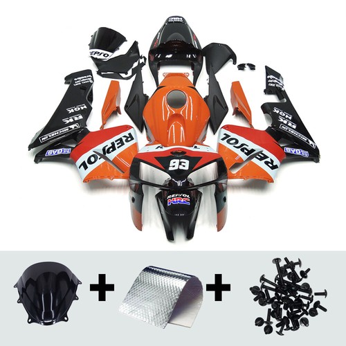 Complete Stainless Steel Fairing Bolt Kit For Honda CBR600RR (2003-2012) - Rainbow Color, Includes All Screws, Nuts, Washers