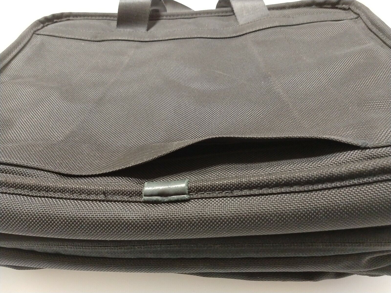 TUMI Alpha T-Pass 26145DH Travel Bag expandable Laptop Brief Luggage Black  Nylon