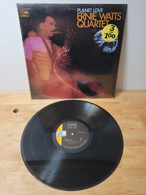 Ernie Watts Quintet Planet Love Pacific Jazz Records Still In Shrink LP