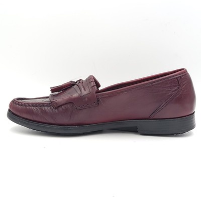 Hush Puppies Men Slip On Kiltie Tassel Loafers Size US 9.5N  display picture 1
