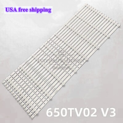 LED Backlight Strips For SONY KDL-65W858C KDL-65W855C KDL-65W857C 650TV02 V3 