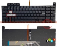 New ASUS TUF Gaming A15 F15 FA507 FA507R FX507 FX507R FX507Z FX507ZM US Keyboard