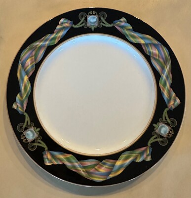 Fitz and Floyd Fine Porcelain ''Ruban'' Salad Plates
