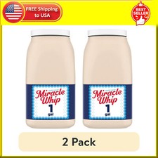 Miracle Whip Mayo-like Dressing Jug, 1 gal 2 pack 