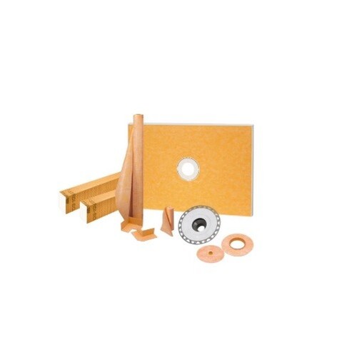 Schluter Kerdi Shower Kits 48" x 48" ABS Flange eBay