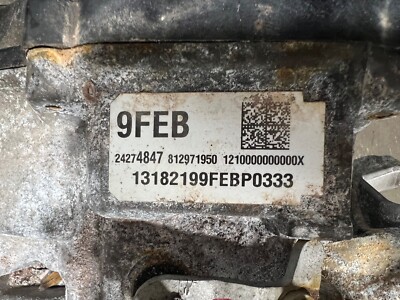 2019-2023 CADILLAC XT4 TRANSMISSION VALVE BODY W/MECHATRONIC | eBay