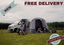 Campervan Driveaway Awning Vango Faros III AIR LOW *Free P&P* - PITCHED ONCE