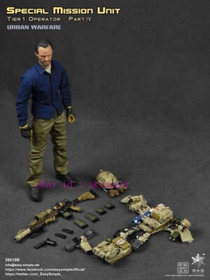 Easy&Simple 1/6 Es26019b Smu Tier-1 Operator Part Iv Urban Warfare