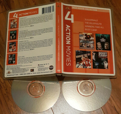 MGM Movie Collection: 4 Action Movies (DVD, 2010, 2-Disc Set) for
