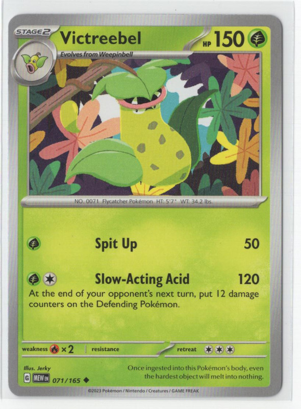 Pokemon Scarlet & Violet 151 - 071/165 Victreebel
