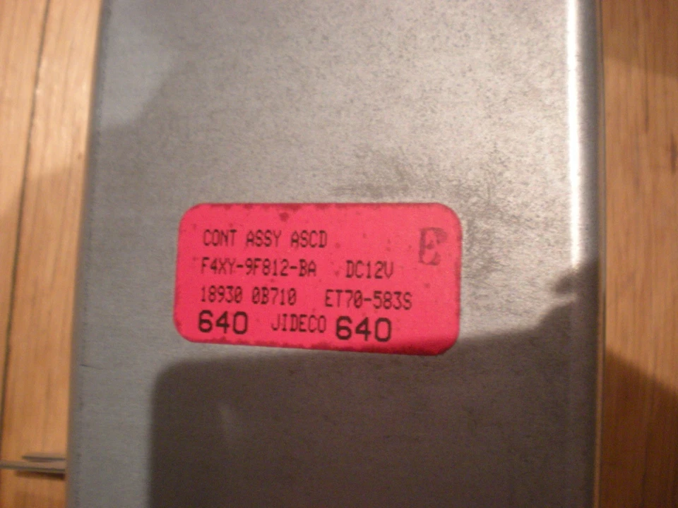 НОВЫЙ ИЗ СТАРЫХ ЗАПАСОВ 1994 95 96 97 MERMERCURY VILLAGER 3,0 Л КОНТРОЛЬ СКОРОСТИ ASY F4XY-9F812-A - Изображение 3 из 3