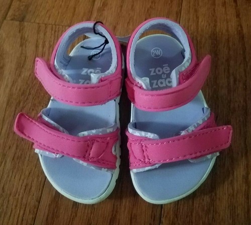 wide width pink sandals