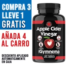 Weight Loss Vinagre de Manzana w. Garcinia Pills ACV & CLA Fat Burner, 60 ct 1P