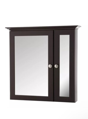 Home Decorators Collection 25 in. W X 25 in. H Rectangular Medicine Cabinet
