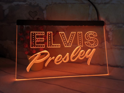 Elvis Presley Music LED Neon Light Sign for Beer Bar Pub Club home party gift