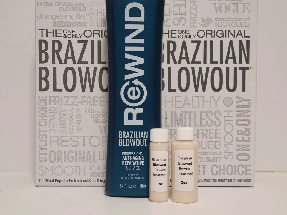 Brazilian Blowout Rewind Tratamiento Único Hágalo Usted Mismo (Tú eliges) Foto 3 de 3