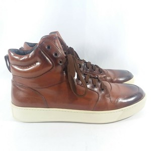italian leather high top sneakers