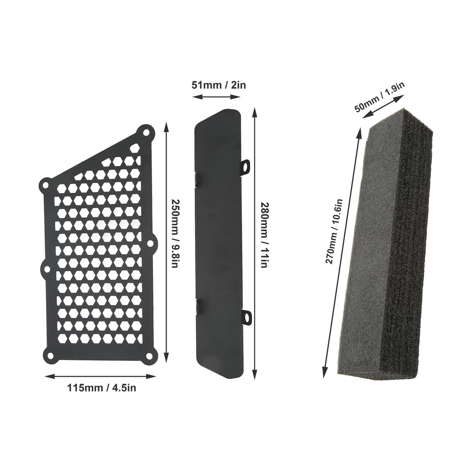 Air Intake Noise Reduction Kit Aluminum Replacemen Amplifier Wiring 7049512880475 eBay