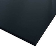 Celtec Foam Board Plastic Sheet - 1" Thick (25mm) - Black - 24" x 24"