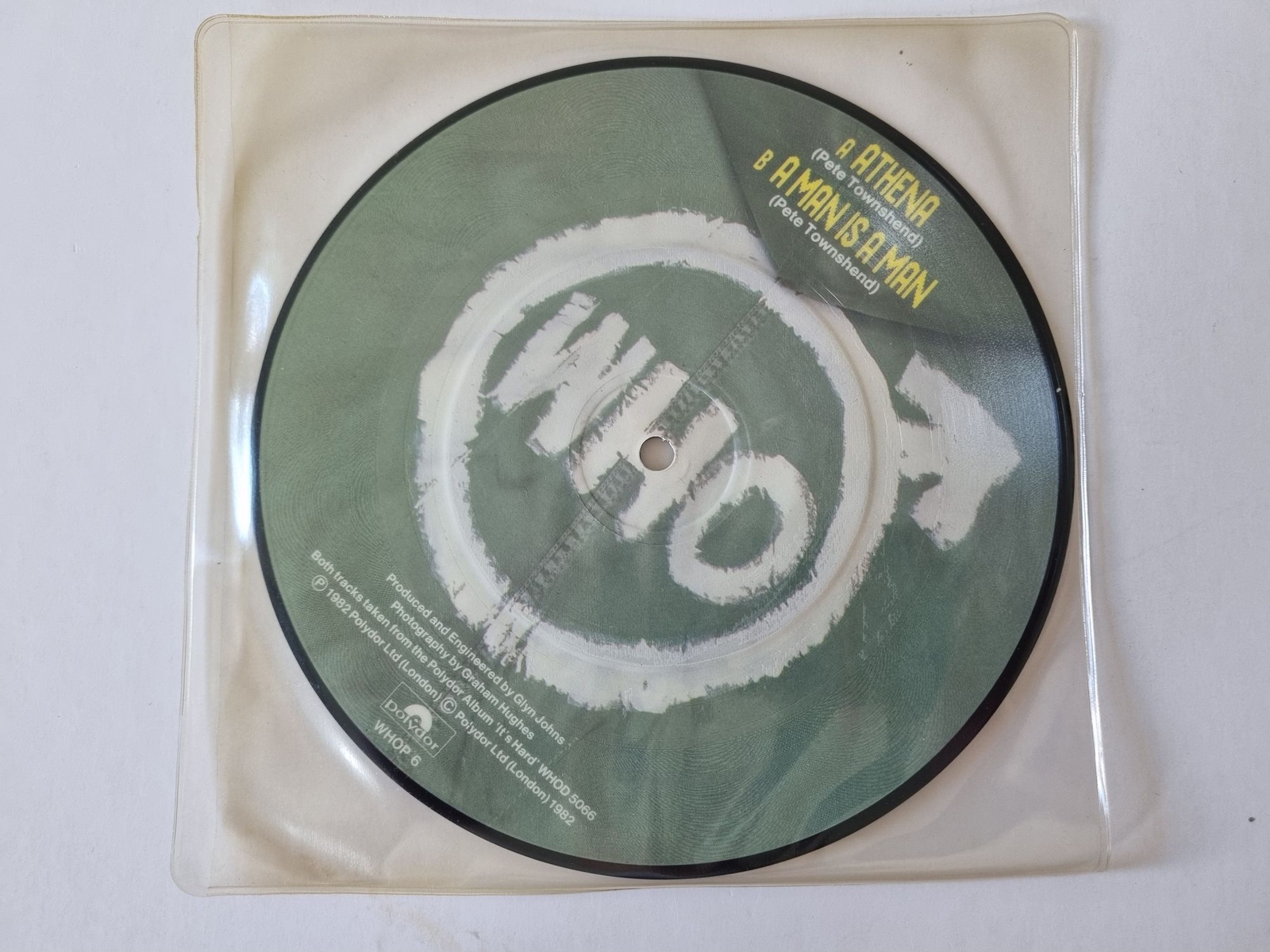 The Who - Athena 7'' Vinyl PICTURE DISC