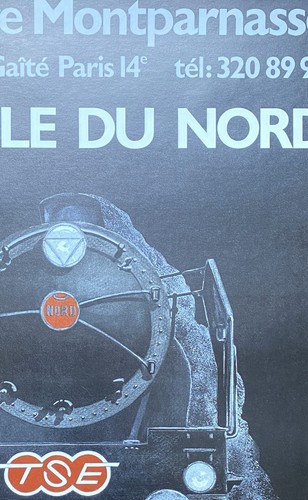 L'ETOILE DU NORD RAP ORIGINAL ART POSTER THEATRE MONTPARNASSE 1979 ARTE PARIS - Picture 18 of 21
