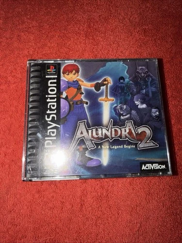 Alundra 2 (Playstation 1 PS1, 2000) CIB Complete Disc Manual & Reg Card Mint F/S