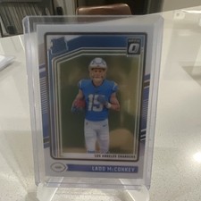 Panini 2024 Donruss Optic Rated Rookie Ladd McConkey #266 Chargers NFL