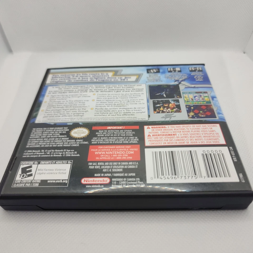 Star Fox Command (Nintendo DS, 2006) Complete With Manuals CIB - Image 2 of 4