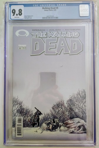 Walking Dead #8 (2004 1st Print Start of Andrea & Dale's Relationship) ✨CGC 9.8✨