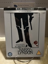 NEW Barry Lyndon 4K SteelBook UHD Blu-ray (UK)[1975] No Dent - Ships Next Day