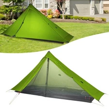 LANSHAN Pro Camping Tent 1 Person Ultralight Outdoor Hiking Backpack Tent