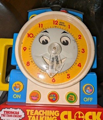 Shining Time Station Thomas The Tank Engine Teaching Talking Clock 1992