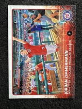 JORDAN ZIMMERMANN #398 2015 Topps Baseball QTY Washington Nationals