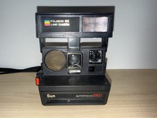 Polaroid Sun 660 Autofocus Instant Land Camera, Vintage, Tested Works.