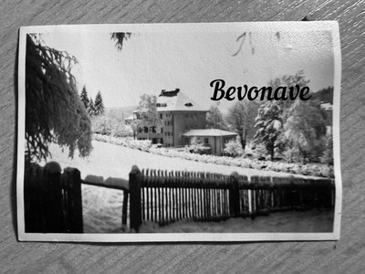 Foto Bärenfels 1950 die beiden VAS Heime ehem. Kurhaus Osterzgebirge DDR orig.