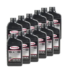 TORCO Motor Oil - SX-8 - 5W20 - Dexos1 - Synthetic - 1 L Bottle - Set of 12 36.64 per gallon