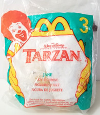 Disney 1999 Tarzan McDonalds Happy Meal Toy Jane 3 Figurine - NIP - Vintage