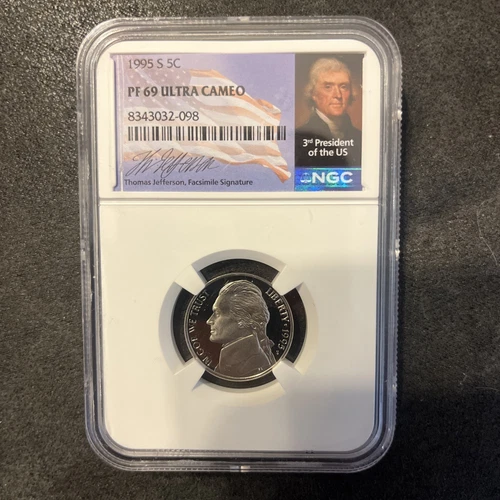 1995 S 5C PF 69 Ultra Cameo NGC