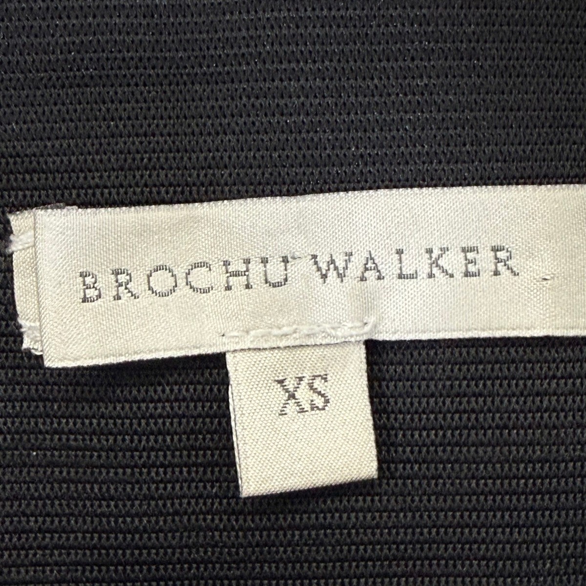 Brochu Walker Navy Blue Vegan Leather High Rise Slim Pants TPU 3712 Womens XS View 2