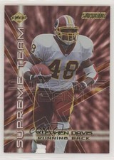 2000 Collector's Edge Supreme Supreme Team Stephen Davis #ST8 00r3