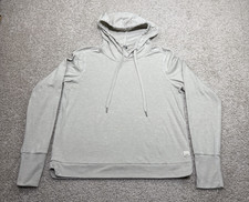 Vuori Halo Essential Hoodie Women's X-Small Beige DreamKnit Pullover Sweater