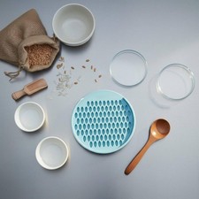 Manual Grain Grinder Easy to Clean Rice Husk Remover Odorless