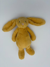 Jellycat Small BASHFUL BUNNY Soft Plush Toy Saffron